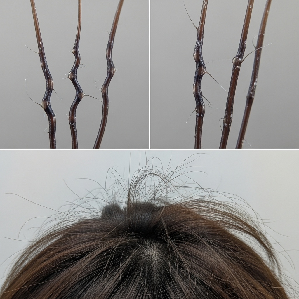 cabello poroso y esponjado