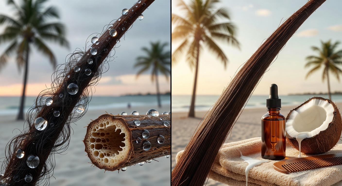 Pelo ʼPorosoʼ y Esponjado: Por qué tu cabello absorbe la humedad de Miami y cómo sellarlo